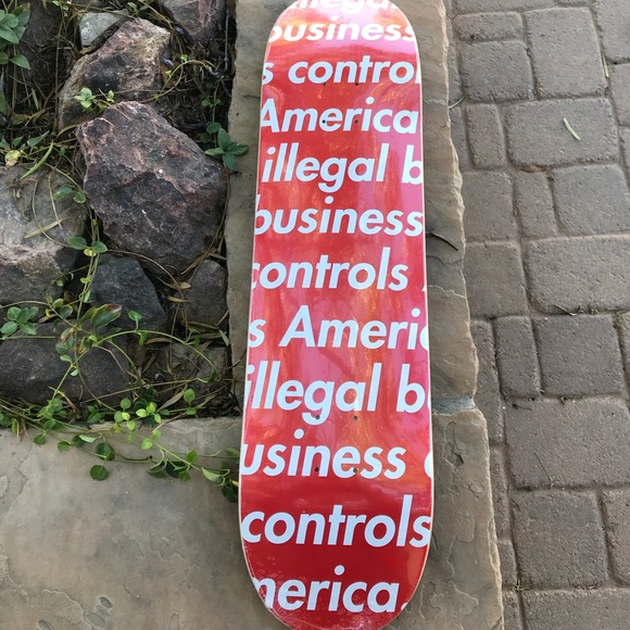 スケートボード Supreme Illegal Business Skateboard Deck スケートボード Supreme - Supreme Illegal Business Skateboard